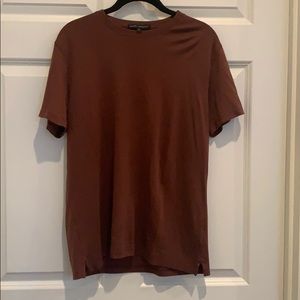 Robert Barakett crew neck Burgundy t shirt